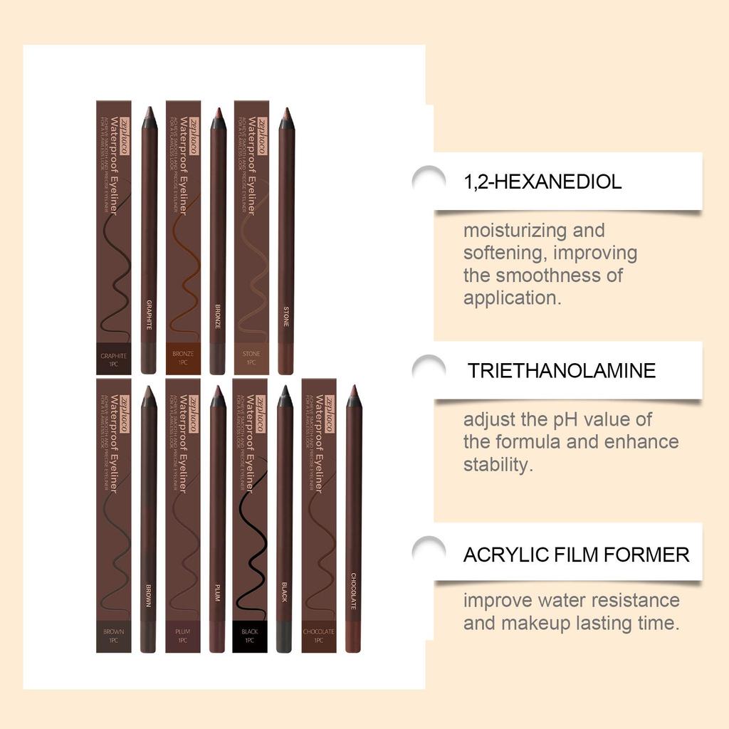 ZEPHOCO Silky Smooth Waterproof & Smudge-Proof Eyeliner Series