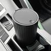 Press Type Car Trash Can Cup Holder Trash Bin with Lid Leakproof Waterproof Car Interior Rubbish Container Trash Can Accessories