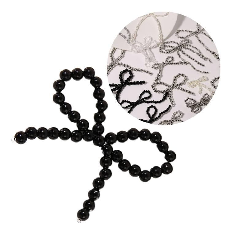 Unique Handmade Bowknot Accessory Fashion Jewelry Charm Bracelet Pendant Bowknot Pendant Suitable for Various Occasions