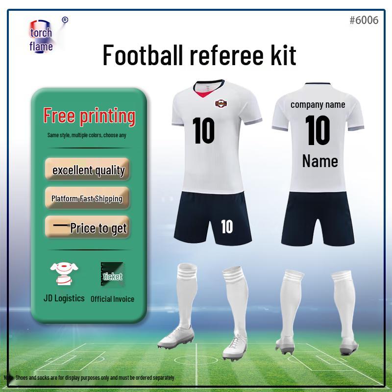 Unisex Quick-Dry Football Jersey & Shorts Set M