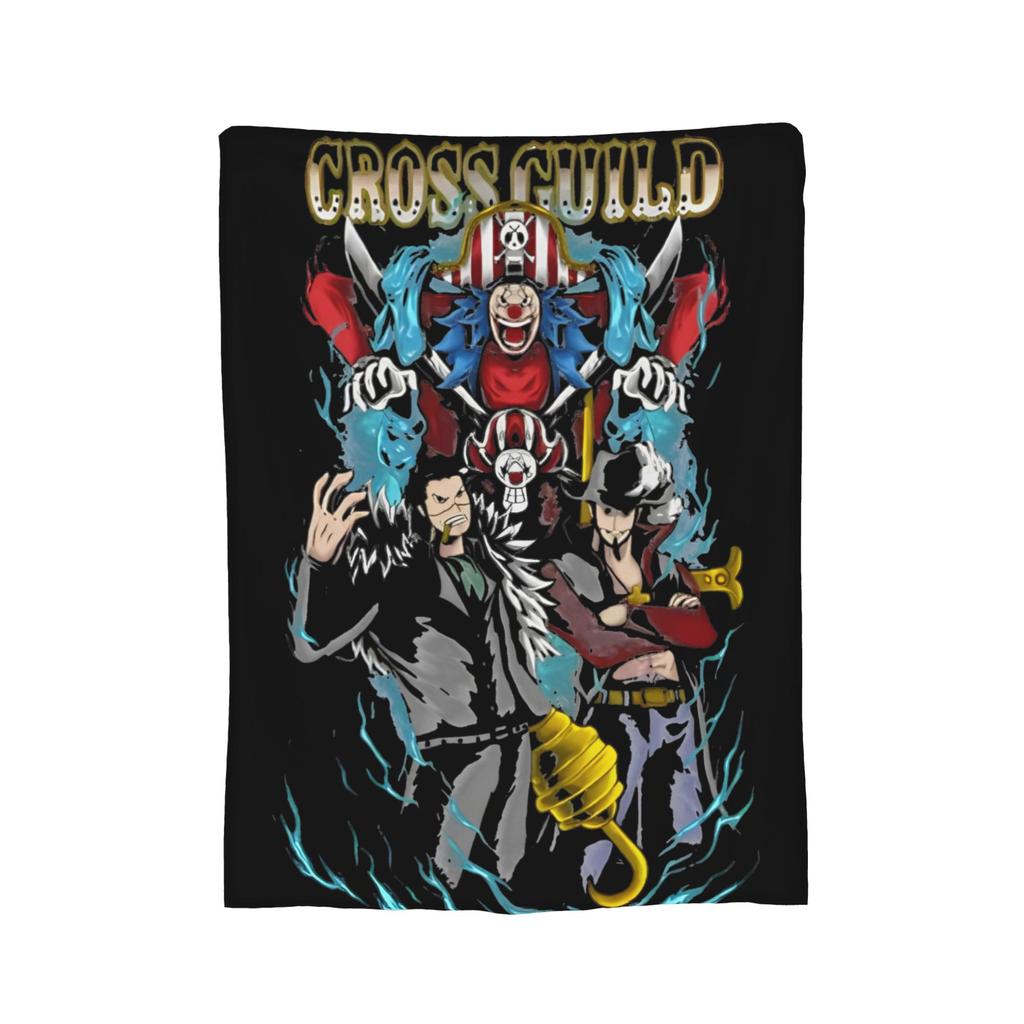 Luffy Anime Manga Coral Fleece Plush Throw Blanket Zoro Blanket for Home Couch Super Warm Bedding Throws,