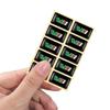 OMDP8 Car Styling 3D Epoxy Steering Wheel Dashboard Decoration Stickers For Skoda VRS VII Octavia A5 A7 Superb 3 Fabia 2 Rapid Kodiaq