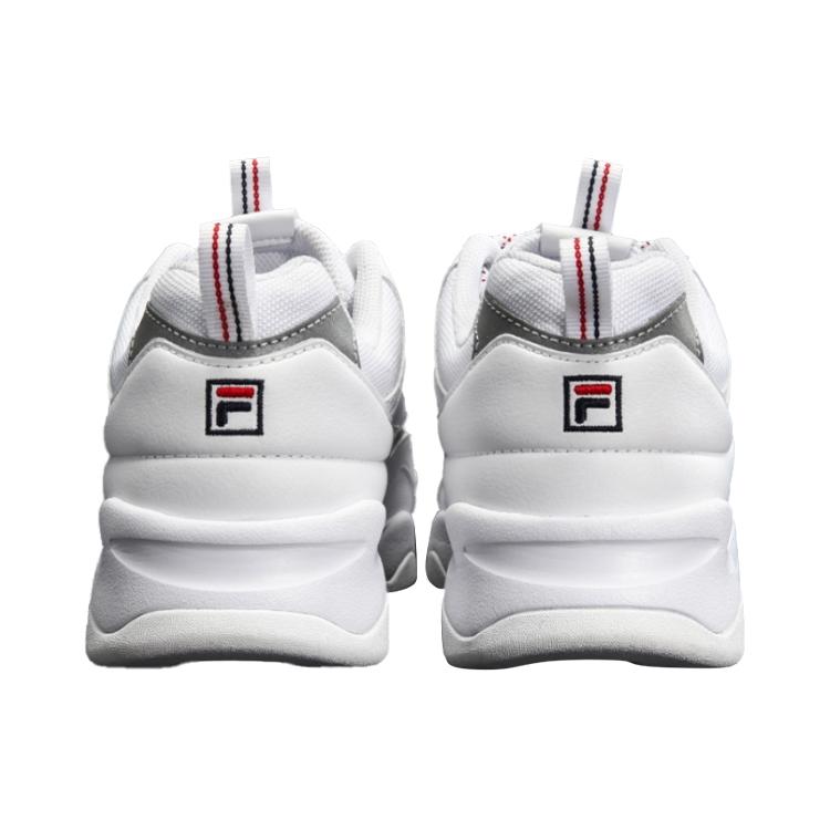 FILA Ray VNTGChunky Sneakers White/Silver Women's FS1SIB1161X_WHT