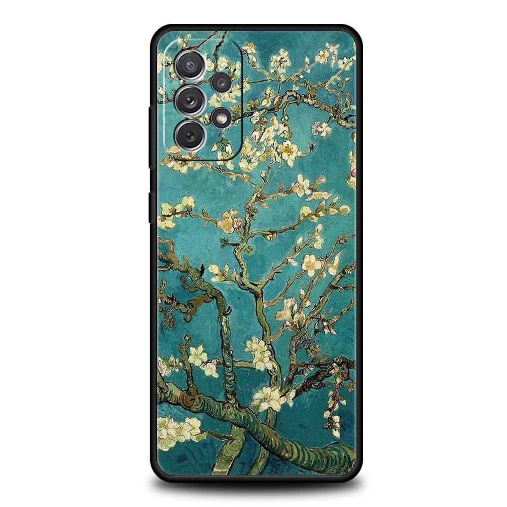 Van Gogh Oil Painting Case For Samsung A53 A23 A33 5G A13 A03 A21s A03s A31 A11 A41 A51 A52 A71 A73 M21 M22 M31 A01 Phone Cover