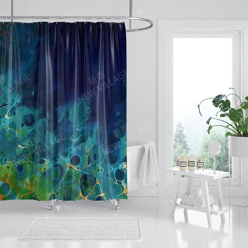 Waterproof Fabric Shower Curtains Bathroom Curtain Accessories Bath Curtain for Shower 180x200cm 240*200 Anime Boho Decoration
