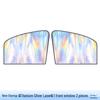 Car Windshield Heat Insulation Sunshade, Titanium Silver Sun Umbrella