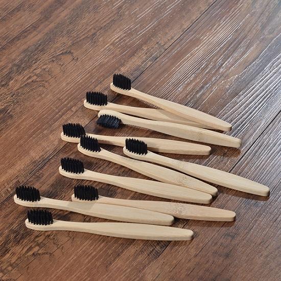 Kids 10pcs Soft Toothbrush Bristles Bamboo Toothbrush Eco Friendly Childrens Toothbrushes Biodegradable Oral Care Tooth Brush