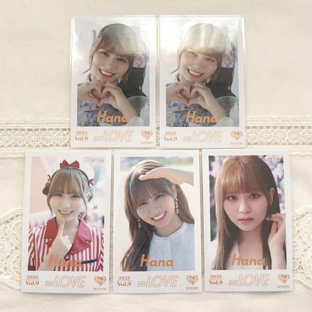 [USED] Equal Love Oba Kana Mini Photo Card Vol.9
