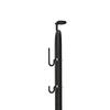 Vertical and Horizontal Bike Rack Bicycle, Storage Stand with Adjustable Hooks, for 24"-29" Wheels, 700c Bike