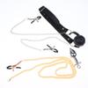 Adjustable Mouth Gag with Nipple Clamp and Clitoris Clip Anal Butt Plug Set for Couples Adult Bondage Game Play