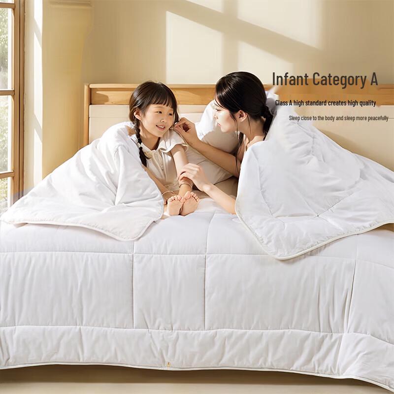 FUANNA Premium 100% Xinjiang Cotton Four-Season Quilt