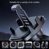 17MM Double Head Car Mobile Holder Accessory With 360 Degree Rotation And Adjustable Viewing Angle For Various Vehicle