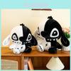 Adorable Dark Ghost Plush Pillow Toy Perfect For Children As A Trendy Gift