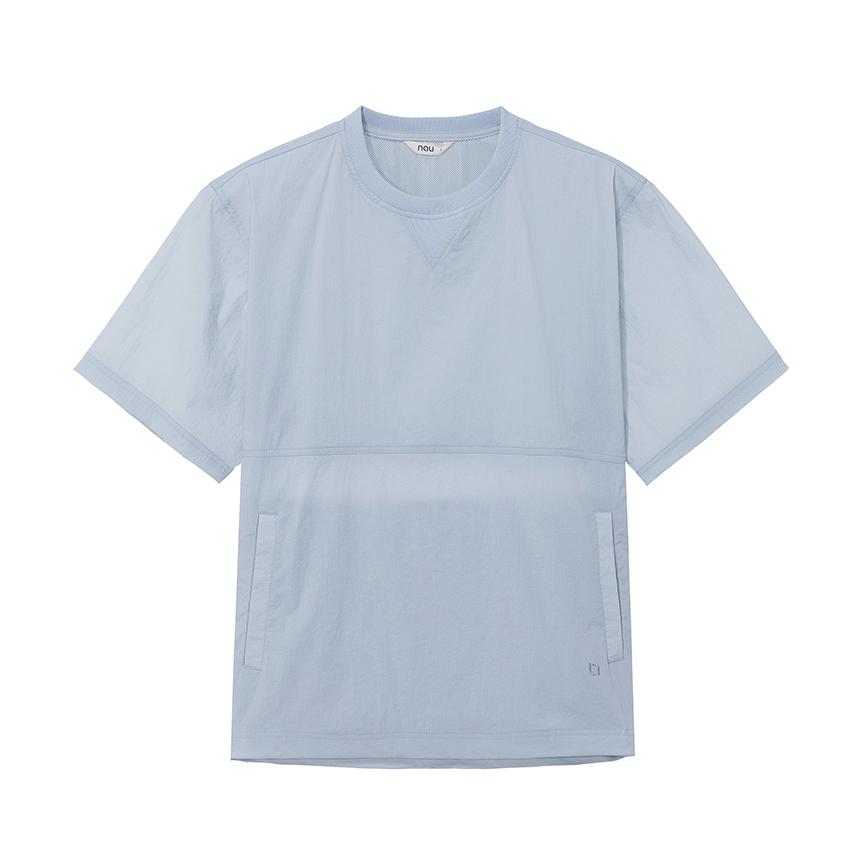 nau Actair Short Sleeve T-Shirt 2 Light Blue