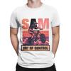 Sam Pilgrim OF CONTROL Funny Graphic 100 Cotton TShirt Sam Pilgrim Tops Tees For Unisex