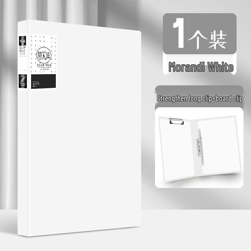 Thickened Test Paper Data Folder: Durable Clipboard for Students and Offices