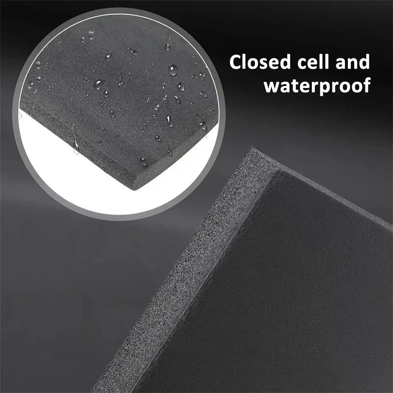 Self-adhesive Rubber Foam Roll Versatile Soundproofing Insulation Easy-Cut for DIY Ideal for Roofs Cars Noise Insulation Mats Heat Shields 2