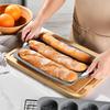 Three-slot Silicone Mold French Non-stick Baking Bread Baking Pan Food Grade Oven Cake Mold