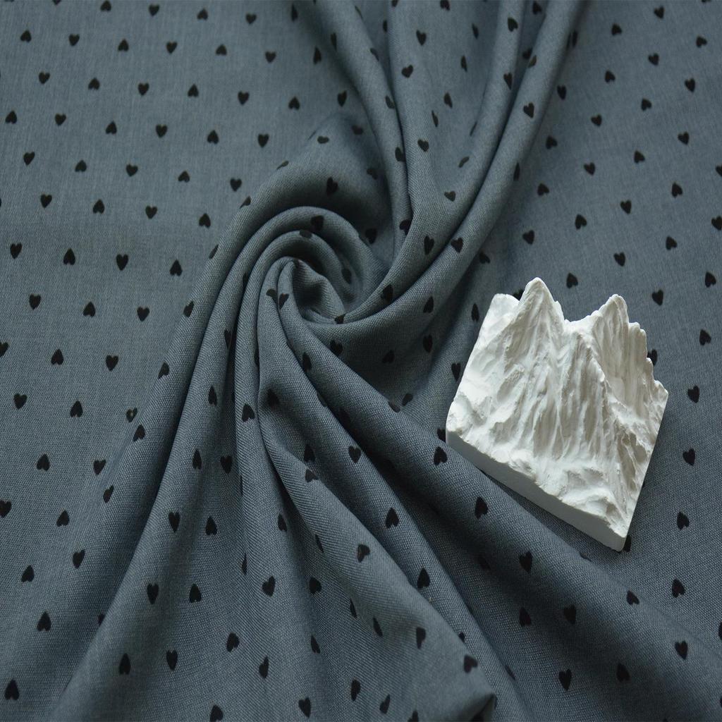 Casual Fashion Women's Fabric: Woven Solid Color Bow Heart Dot & Plum Blossom Flocking for Hair Accessories