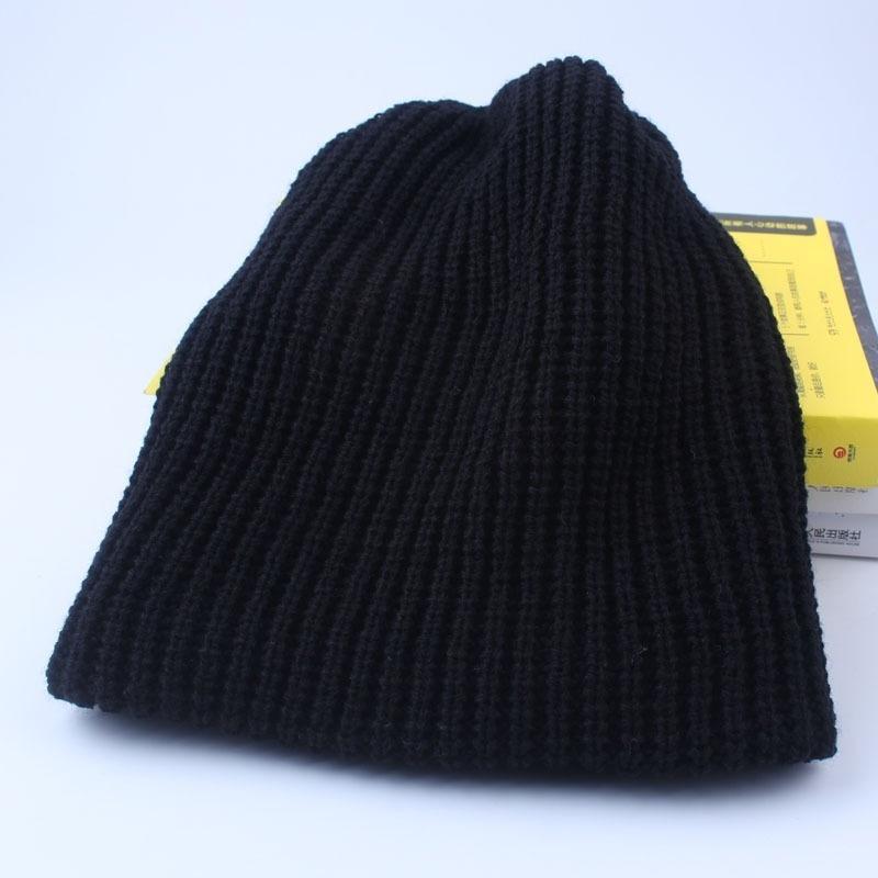 Men Women Warm Winter Knited Beanies Skull Hippop Bandana Slouchy Oversized Cap Sport Hat Unisex Bonnet