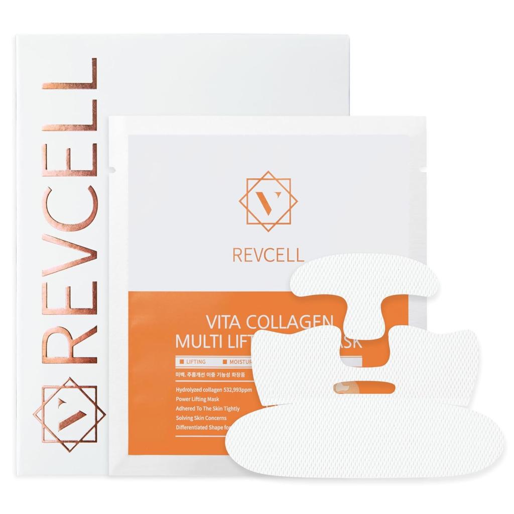 [REVCELL] Vita Collagen Full Face Lifting Mask 5sheets Face Lifting Mask