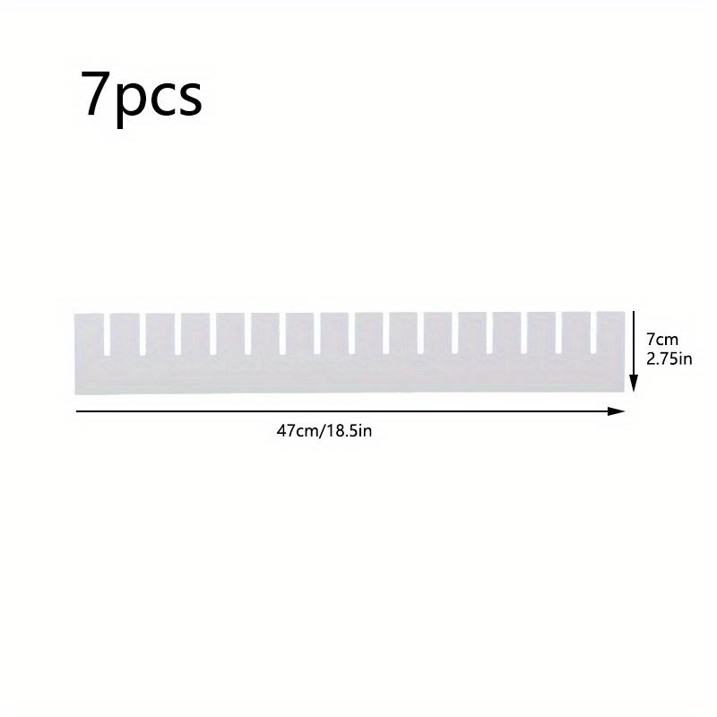 876 шт хорошего качества органайзер для ящиков разделитель регулируемый шкаф для хранения вещей самодельный комбинированный разделитель для нижнего белья носков и всяких вещей 477cm7pcs 1269₽