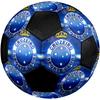 Cruzeiro Esporte Clube Soccer Ball, Colorful, Suitable for All Ages, Machine-stitched, PVC Material, Competition Grade, Durable and High Bounce