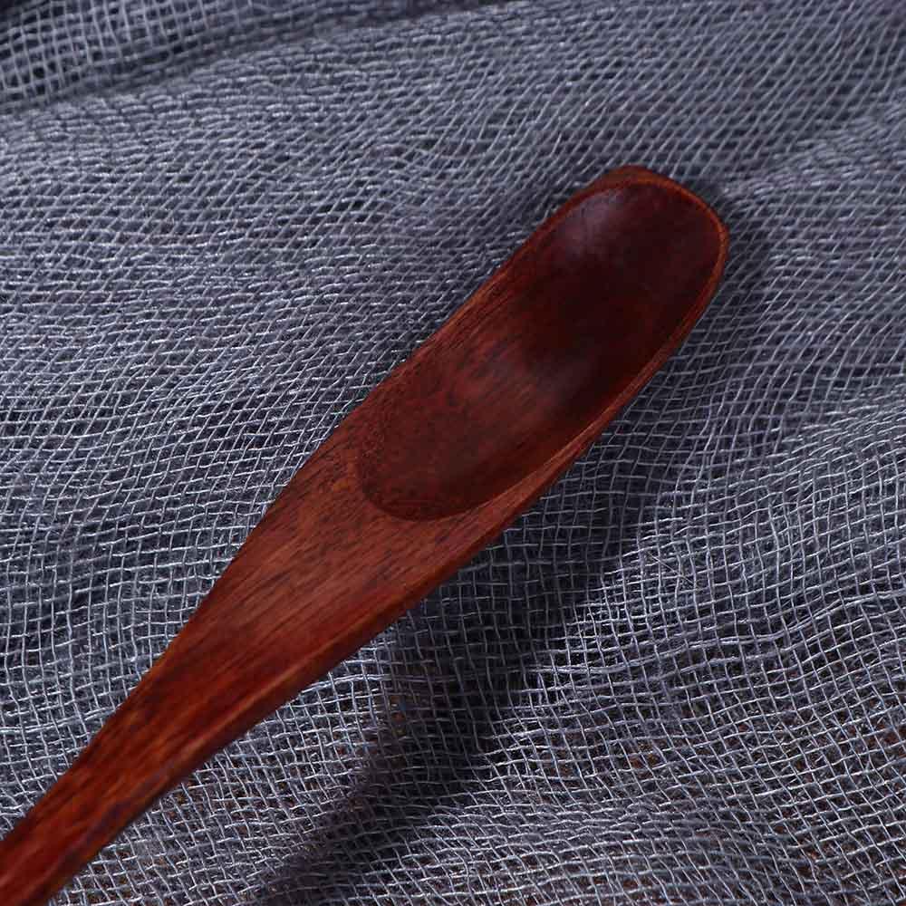 Cake Dessert Wooden Stirring Long Handle Cappuccino Teaspoon Espresso Spoon Coffee Scoop Stirrer