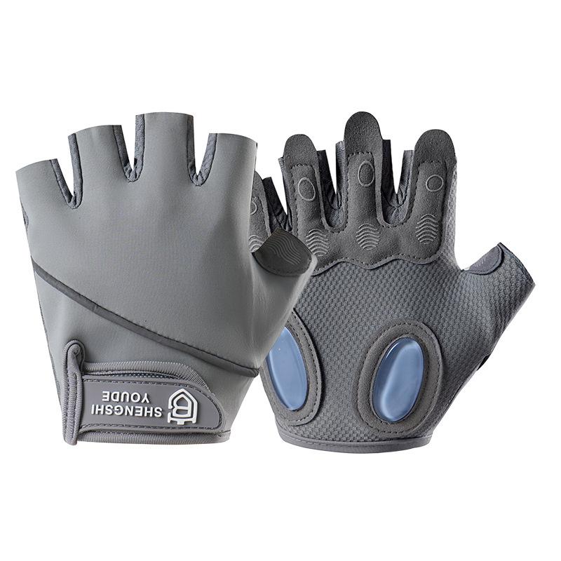 Half Finger Sports Fitness Gloves for Women Anti cocooning Yoga Barbell Equipment Non Slip Wear Resistant Breathable Outdoor Cycling Gloves