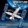 Architectural Brick Playset Space Station Brick Playset Spacecraft Scale Ratio Model Rocket Brick Playset Children Toys  Playsets Holiday Gift Present