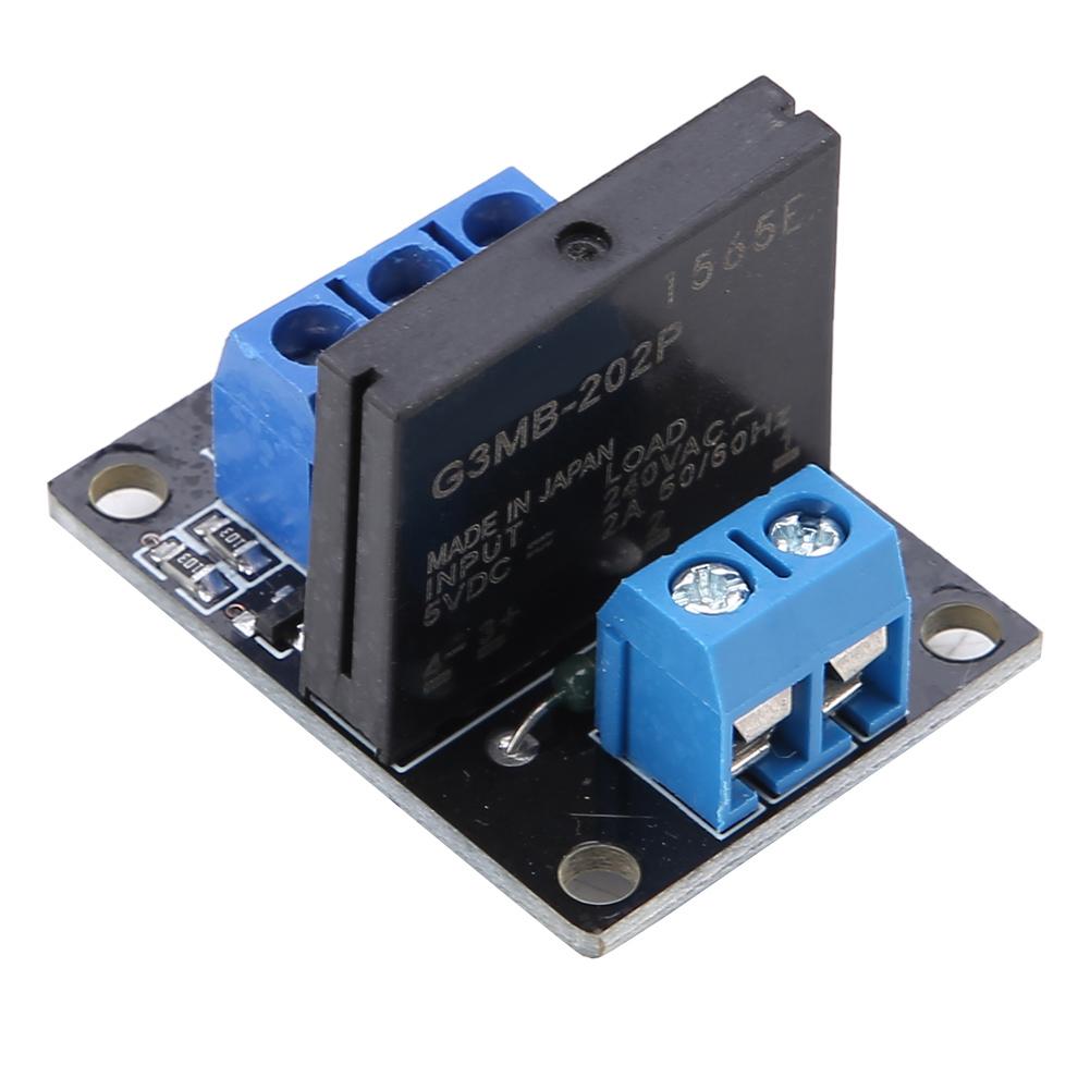 1 Channel Solid State Relay Module with Fuse Low Level Trigger 2A 5V