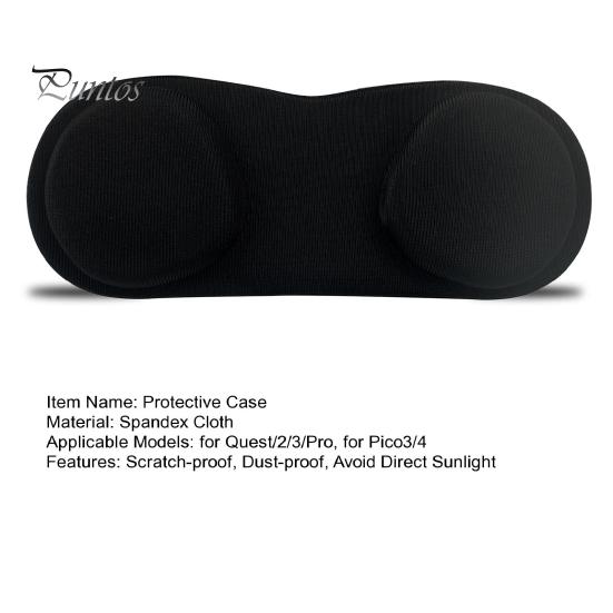 Anti-collision Case for Quest Lenses VR Lens Protective Cover Dustproof Anti-Scratch Sleeve Easy to Spandex Fabric 2 Clean 3/2/1 Easy-to-use