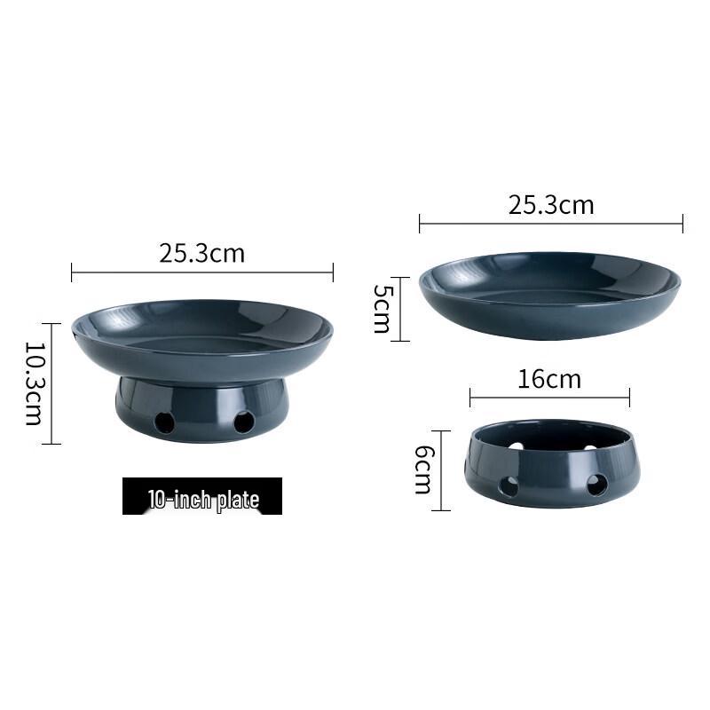 

Ceramic Round Warming Serving Dish