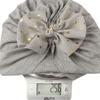 Soft Headwear Hair Accessories Infant Hospital Hat Head Wrap Baby Turban Hat Bowknot Beanies