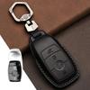 Genuine Leather Car Key Case Cover for Mercedes-Benz W203 W210 W211 Amg W204 C E S Cls Clk Cla Slk Classe Smart Car Keychain