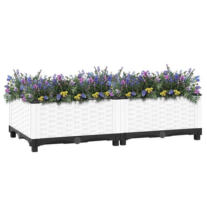 VidaXL Raised Bed 80x40x23 Cm Polypropylene 153305