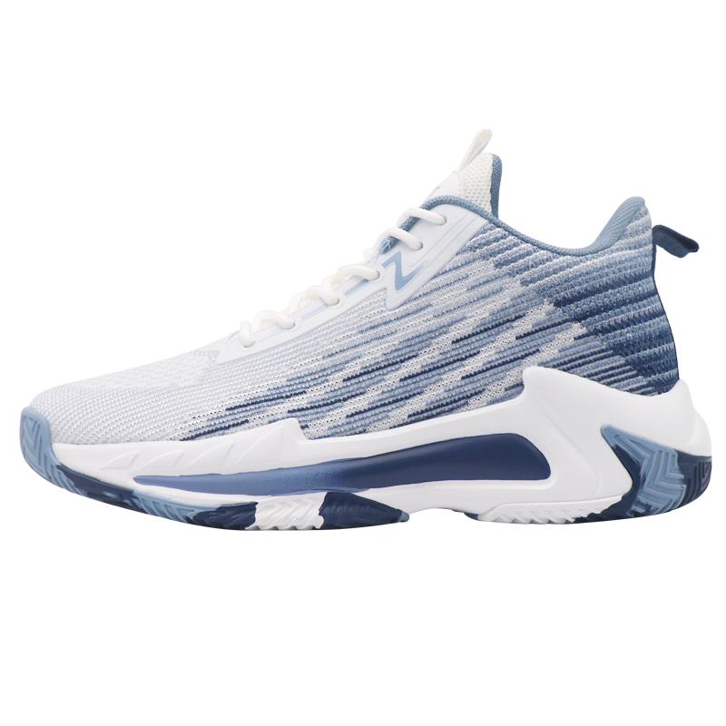 

Мужские баскетбольные кроссовки. Мужские весенние спортивные кроссовки с высоким верхом. 39 синий