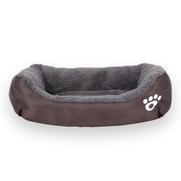 Dropshipping Long Faux Fur Pet Bed Comfortable Waterproof Plush Donut Round Dog Bed Soft Washable Cat Bed Removable Pet Cushion