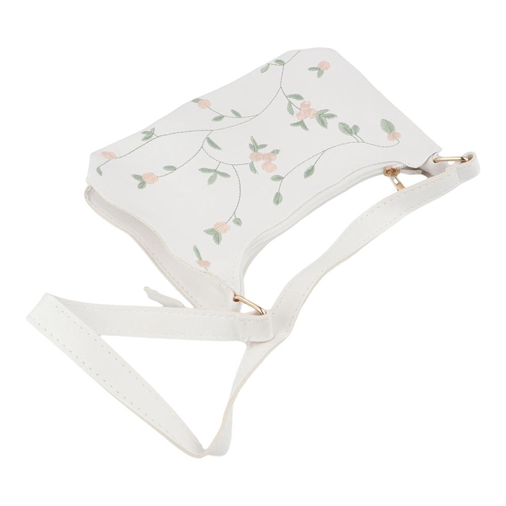 

Small Handbag Flower For Girls Shoulder Bags Mini Messenger Bags Women Underarm Bag Korean Handbag