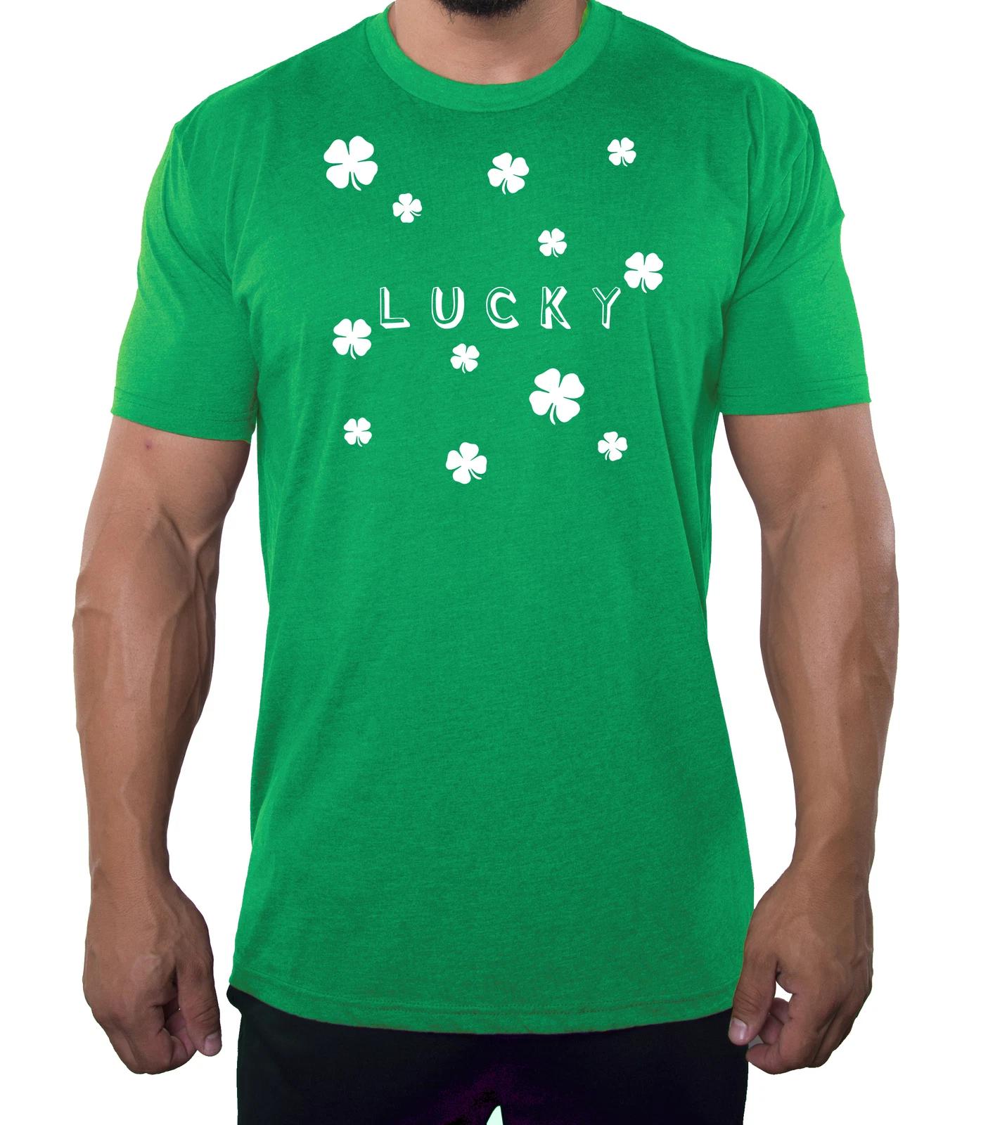 St Patrick s Day T-Shirts, Graphic T-Shirts - Lucky Clover M