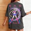 Fashion Sailor Moon Graphic Printed Tshirt Unisexs and Womens Tshirt Unisexs Top Sports Tshirt Unisexs Tshirt Summer Tee 2026