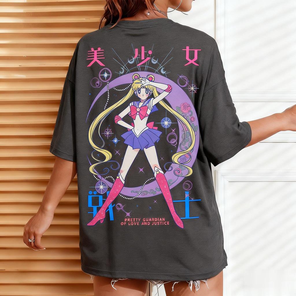 Fashion Sailor Moon Graphic Printed Tshirt Unisexs and Womens Tshirt Unisexs Top Sports Tshirt Unisexs Tshirt Summer Tee 2026
