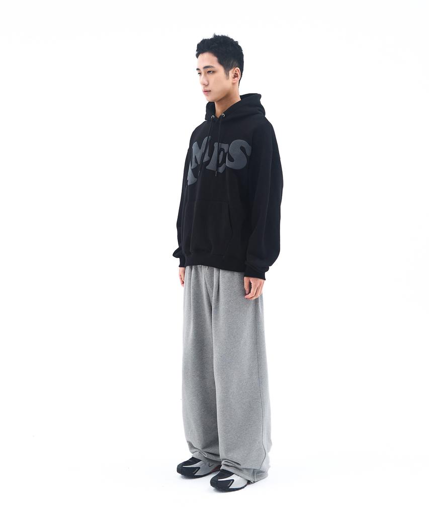 AMES-WORLDWIDE Basic Small Logo Sweat Pants Gray