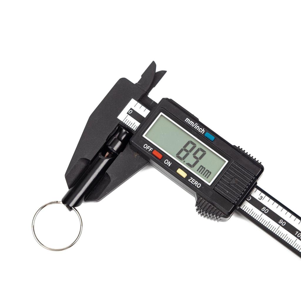 Outdoor Multi-Function Survival Whistle Keychain: High-Pitch Emergency Training Tool