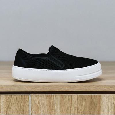 Summer New Mesh Men's Shoes Breathable Versatile Lazy Shoes Platform One Pedal Casual Shoes Men's Shoes Fashion Mesh Shoes
