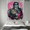 Bret Hart cool Wall Tapestry Aesthetic Wall Hanging Printed Fabric Blanket Decorative Tapestries for Bedroom Living Room Home Decor