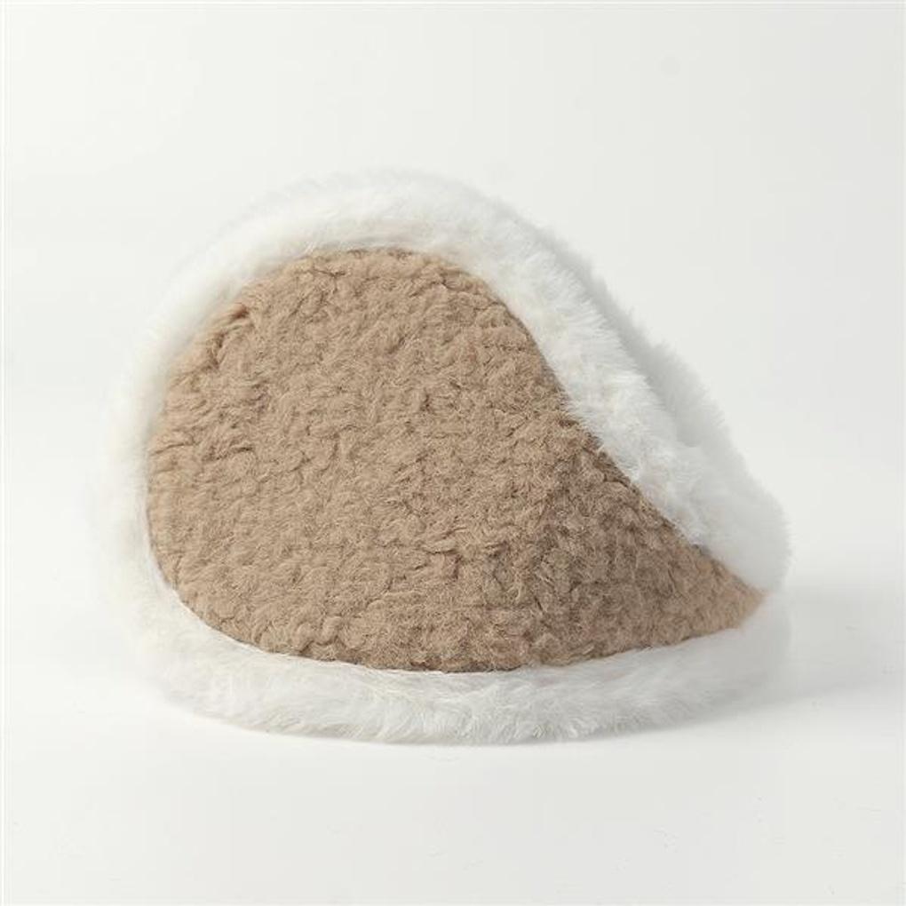 Flauschige Ohrenschützer (braun)