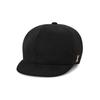 VARZAR VA Studded Easy Fit Newsboy Cap Black