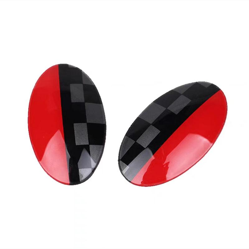 2PCS Car Gear Shift Cover Stickers Decals Styling Modification Accessories For MINI Cooper F56 F55 F54 F57 F60 COUNTRYMAN
