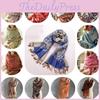Luxurious Ethnic Style Jacquard Scarf For Women Soft Cozy And Thick Warm Scarf Perfect For Winter Comfort And Fashion